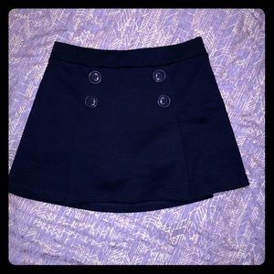 PLACE Ponte Navy Uniform Skort